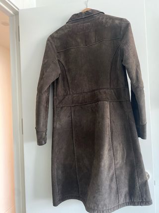 Abrigo largo Pepe Jeans marrón