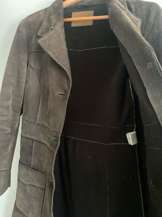 Abrigo largo Pepe Jeans marrón