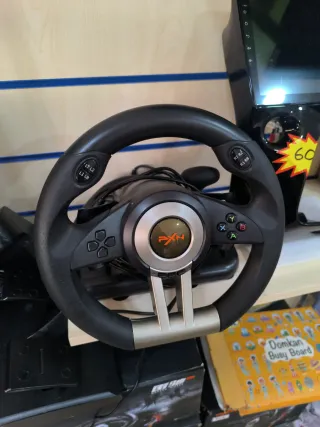 Volante e pedali PXN Racing Wheel