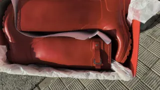 Botas  de agua Hunter Rojas Talla 40