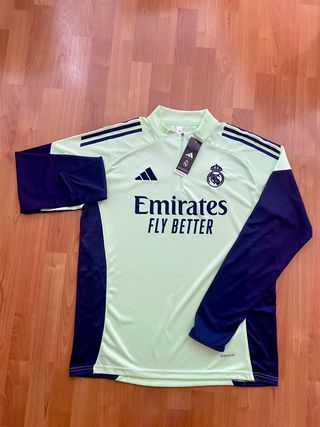 Top entrenamiento Real Madrid Adidas Verde/Azul