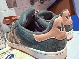 Adidas Bambas Verde y Beige