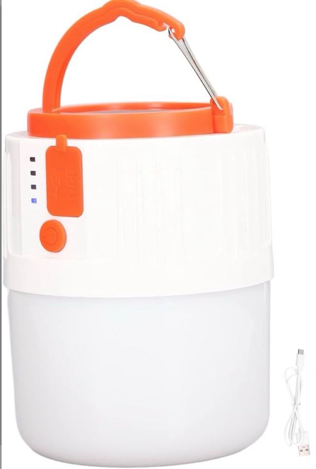 Luz solar LED recargable