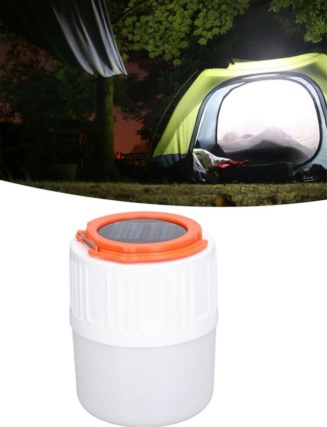 Luz solar LED recargable