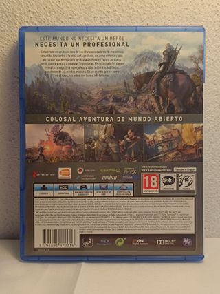 The Witcher 3 Wild Hunt PS4 Pal Esp + Mapa !!