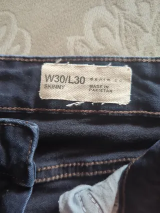 Pantalón vaquero hombre azul