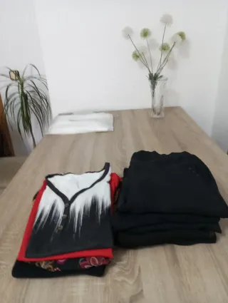 Lote 5 pantalones y 4 complementos