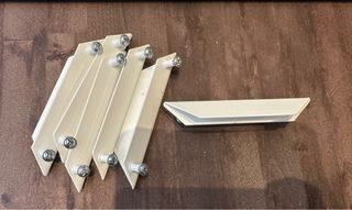 6 Maniglie Ikea Bianche in Metallo