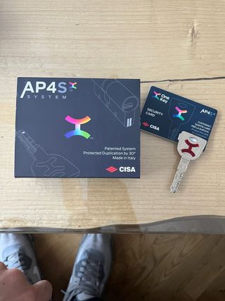 Cilindro CISA AP4S Sistema Seguridad