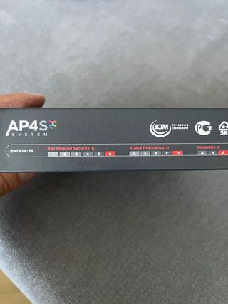 Cilindro CISA AP4S Sistema Seguridad