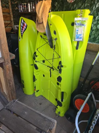 Kayak de pedales modular