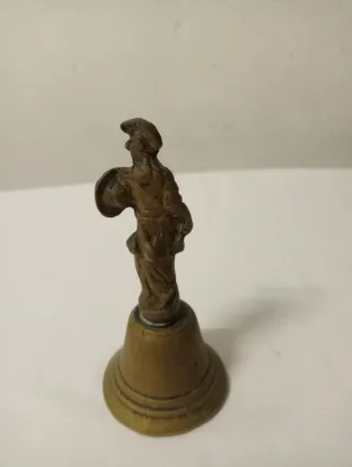 Campanello Vintage Ottone Guerriero