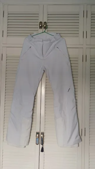 PANTALON ESQUI BLANCO MUJER Talla 38