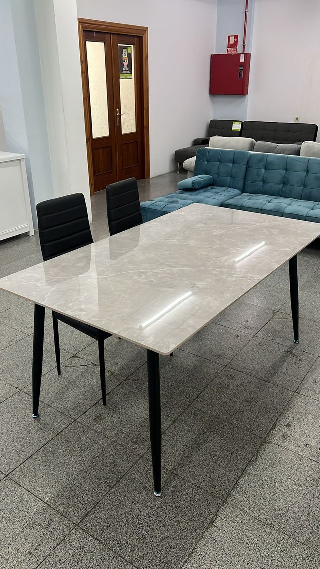 Mesas de comedor de cristal + envíos