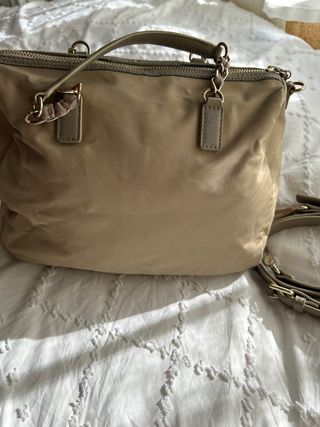 Bolso Brunock Chain TOUS Beige/Gris
