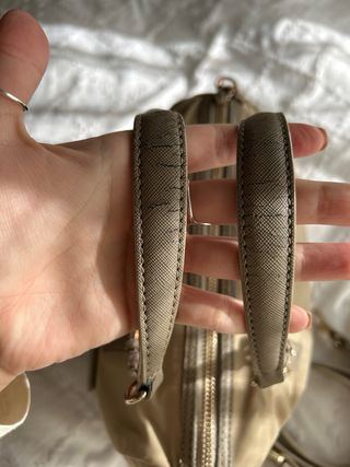 Bolso Brunock Chain TOUS Beige/Gris