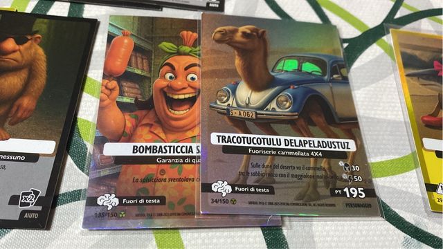 Carte gioco Fuori di testa - 2 carte prezzo x una