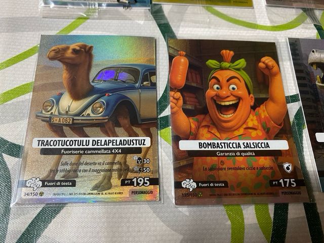 Carte gioco Fuori di testa - 2 carte prezzo x una