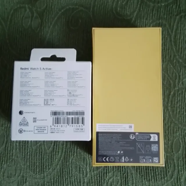 Poco C85 6/128GB Nero+Redmi Watch 5 Active NUOVI