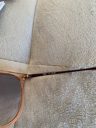 Gafas de sol Ray-Ban Erika marrones/beige nuevas