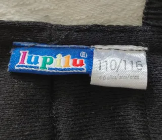 Pantalón de esquí infantil negro 4 a 6 años