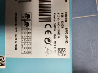 Oppo A94 5G Precintado