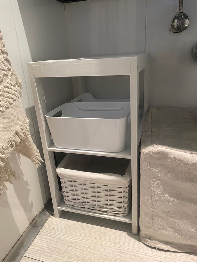 Estantería modular blanca