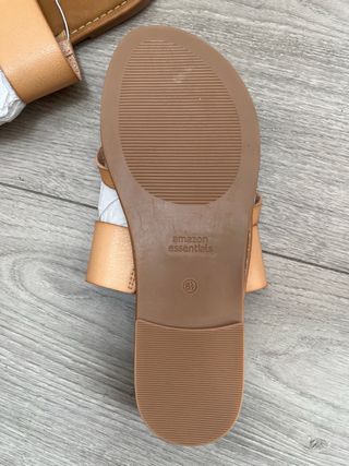 Sandalias Dedo Marrón Talla 38