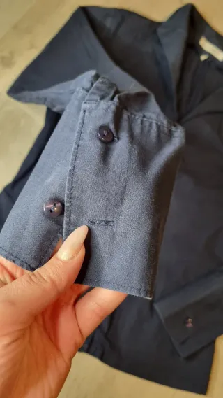 Camicia Nara Camicie Blu Navy Taglia S