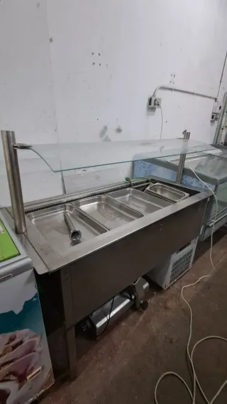 Mesa fría expositora hostelería