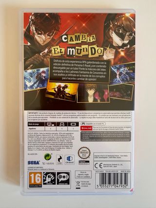 Persona 5 Royal Nintendo Switch