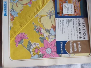 Tovaglia Bassetti Provenza vintage puro cotone