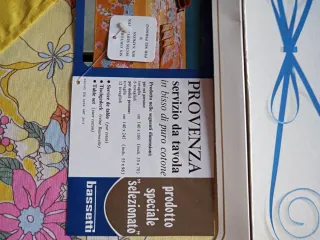 Tovaglia Bassetti Provenza vintage puro cotone