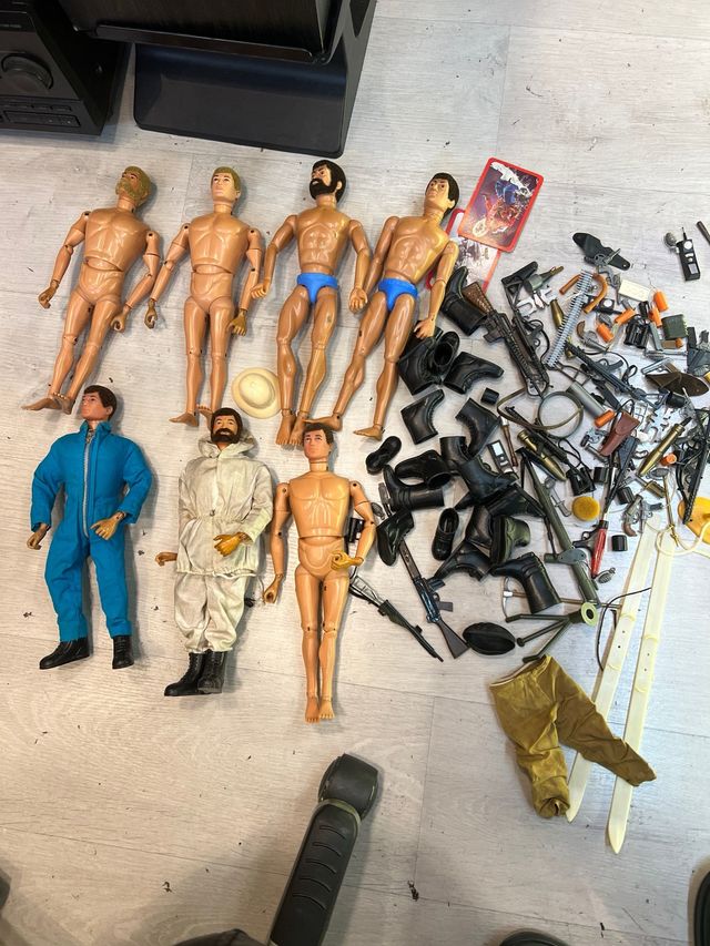 Lote Figuras Geyperman con Accesorios