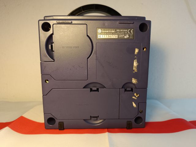 Consola GameCube com lente danificada Versão Europeia