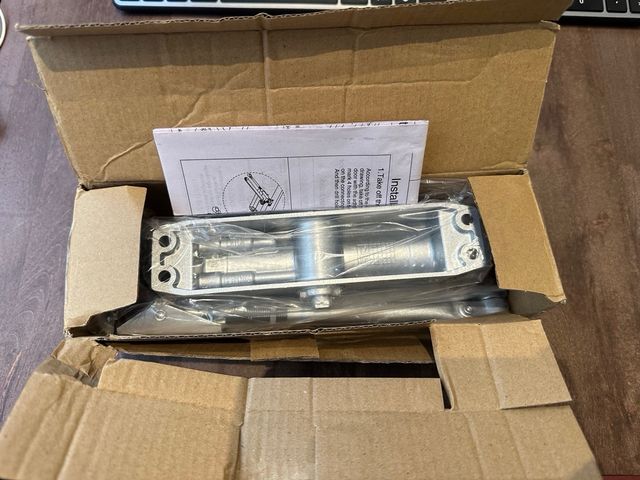 Cerradura de puerta de aluminio