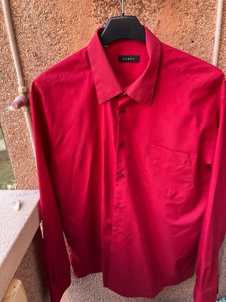 Camisa FERRE Roja Talla 44