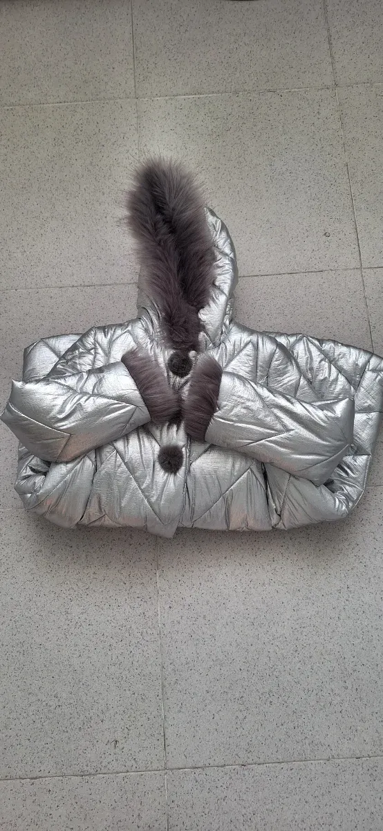 Abrigo Lolittos Plata 10 Años