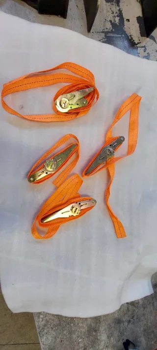 4 cinghie con cricchetto 2m