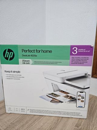 Impresora HP DeskJet 4220e Blanca