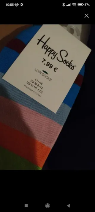 Happy Socks Calcetines Talla 41 Multicolor