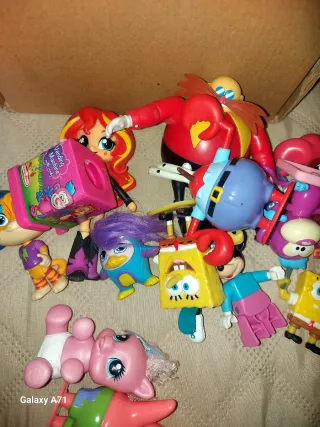 Box giochi misti: Spongebob, Sonic, My Little Pony