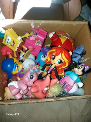 Box giochi misti: Spongebob, Sonic, My Little Pony