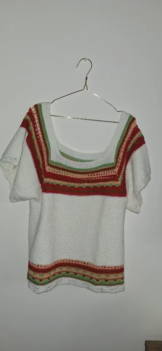 Jersey manga corta multicolor