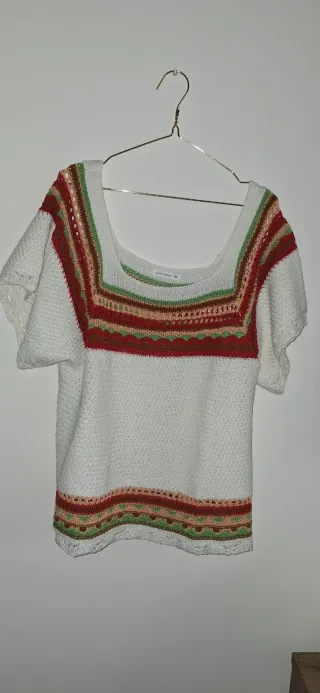 Jersey manga corta multicolor