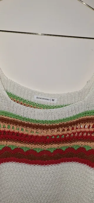 Jersey manga corta multicolor