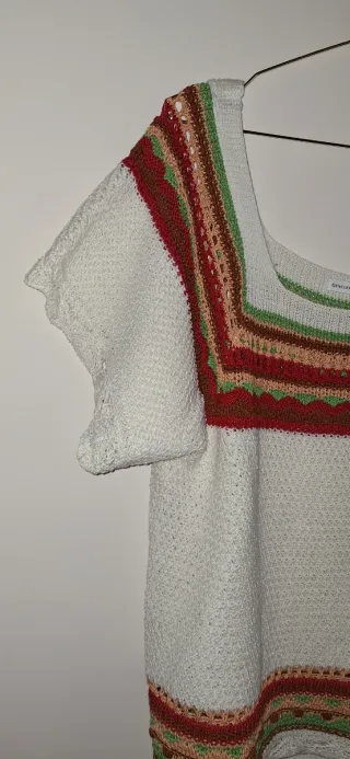 Jersey manga corta multicolor