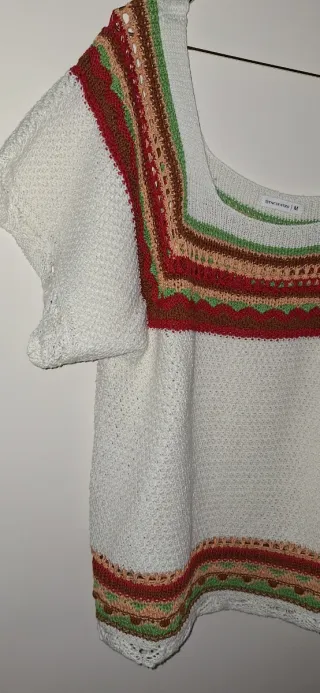 Jersey manga corta multicolor