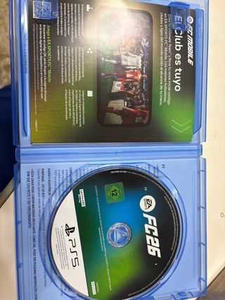 EA Sports FC 26 PS5 Juego Deportivo