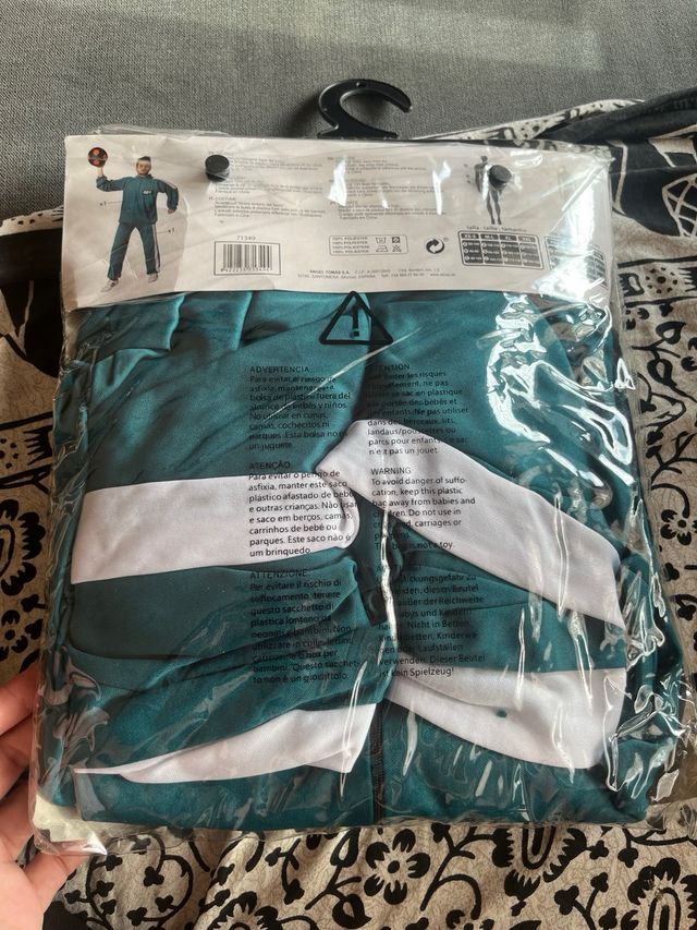 Disfraz El Juego del Calamar Jugador 001 Talla M-L